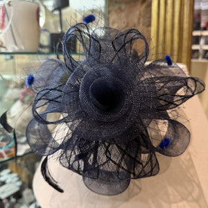 Mimi Fascinator on Covered Hairband