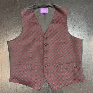 Waistcoat  by Richard Jones Black/Red (XL)