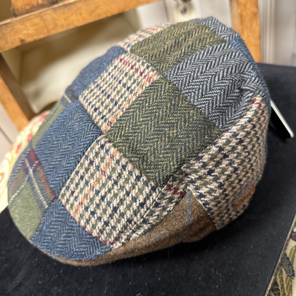 Charles Patchwork Flat Cap