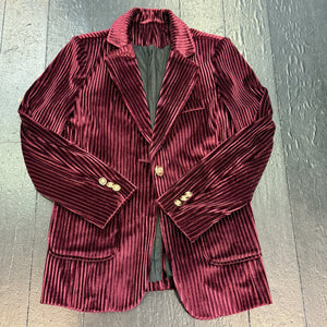 Burgundy Cord Jacket (Small)
