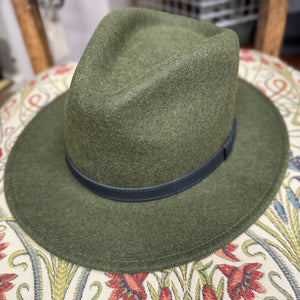 Zachary Mixed Wool Fedora Hat