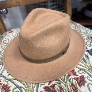 The Guy Camel Wool Fedora Hat