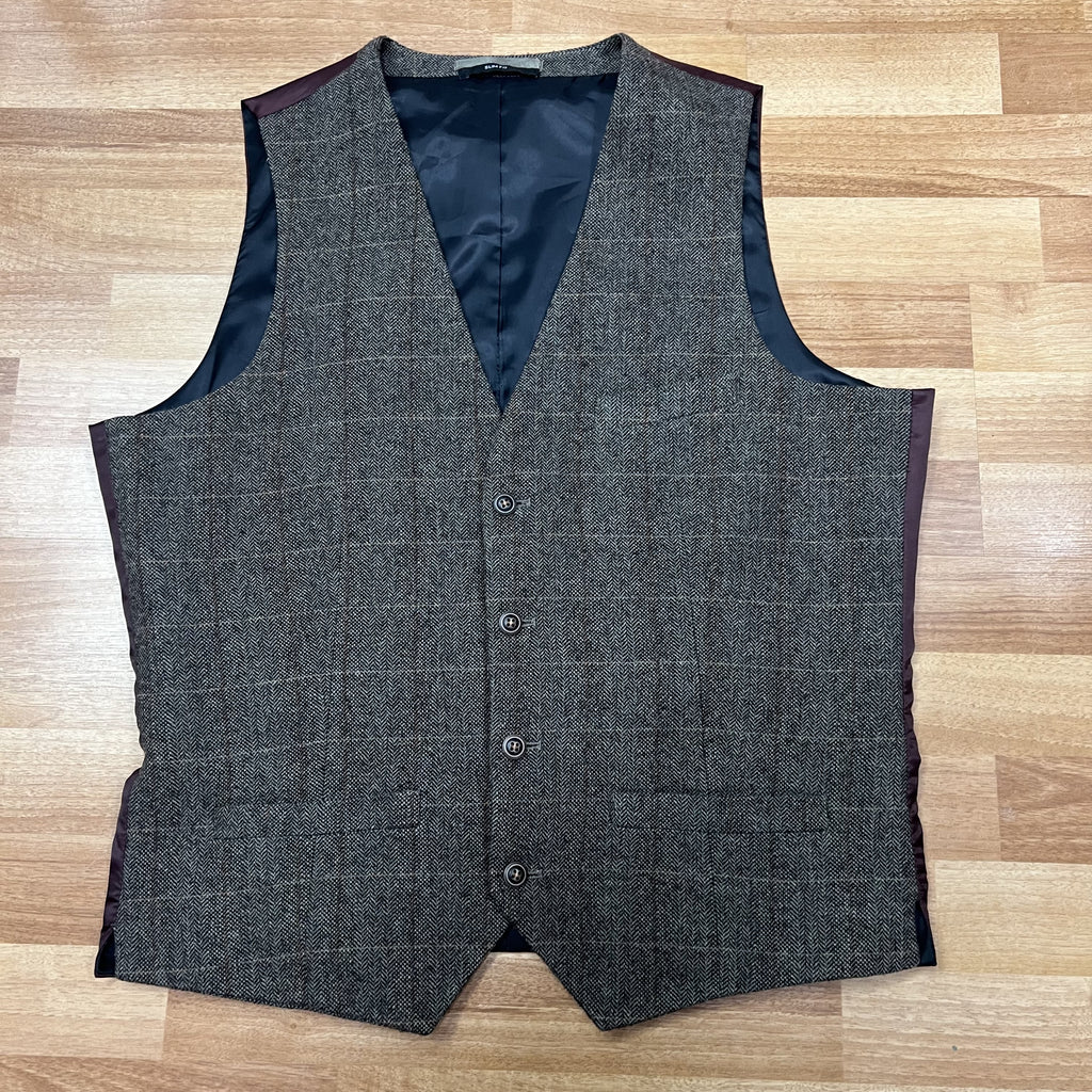 Brown Tweed Waistcoat (107cm)