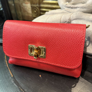 Molly Small Italian Leather Clutch Day/Evening Bag
