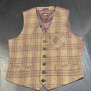 Brown Tweed Waistcoat by Joe Browns 46R