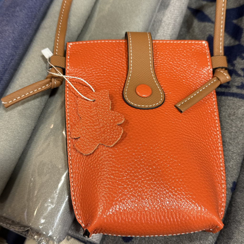 Ziggy Leather Phone Crossbody Bag