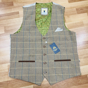 Light Brown Waistcoat by Marc Darcy (44R)