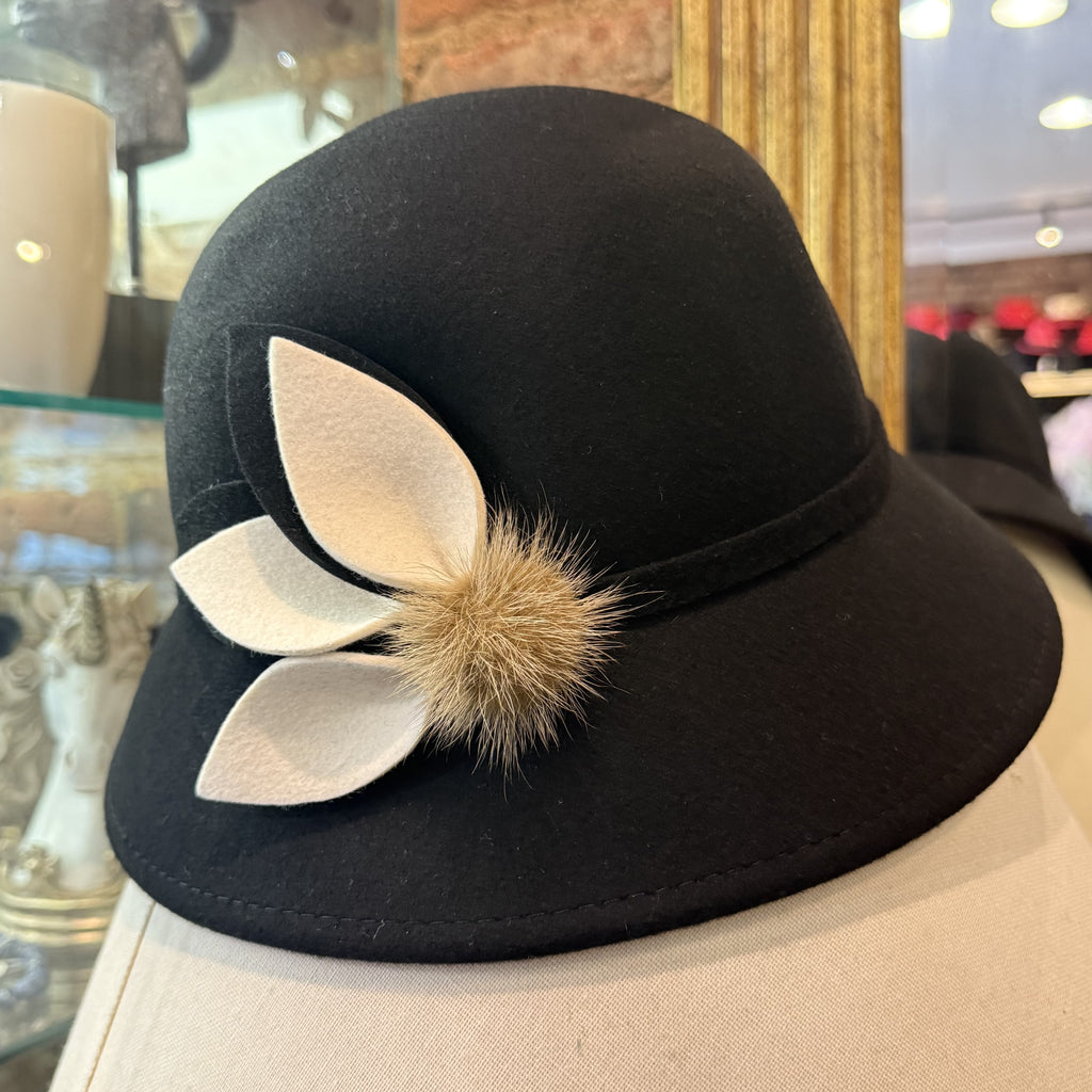 Patricia Wool Felt Cloche Hat