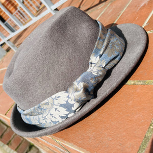Unique Wool Trilby with customised band