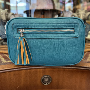 Double Carrie Camera Bag With Front Tassel