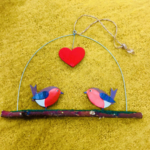 Robins in Love - Special Branch Decoration