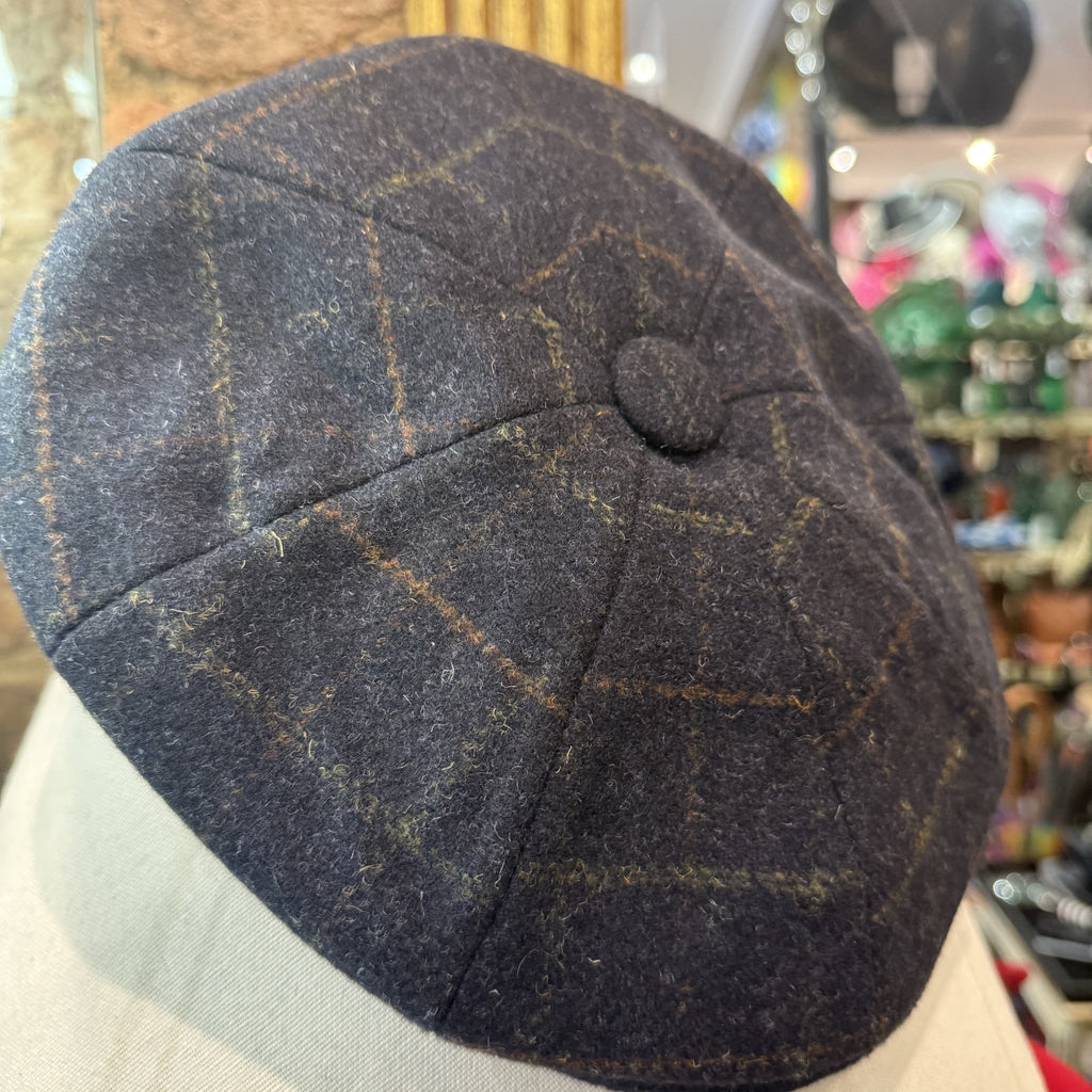 Frankie Wool Charcoal Check