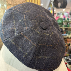 Frankie Wool Charcoal Check