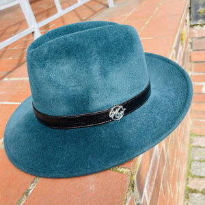 Christie’s Fur Felt Fedora - Teal