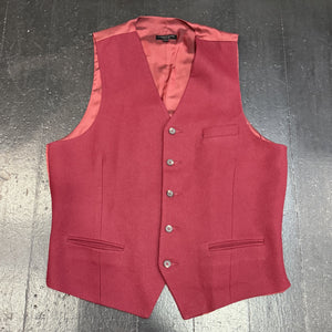 Maroon Waistcoat by A. Christensen Sweden
