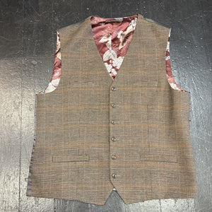 Brown Tweed Waistcoat by Next 44R