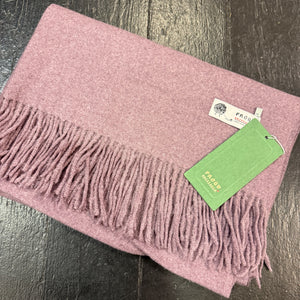 Plain Luxurious Pashmina Tia Fringed Scarf