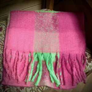 Cosy Thick Fringed Sammie Scarf