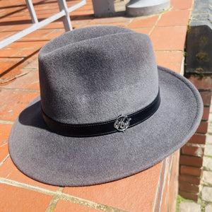 Christie’s Fur Felt Fedora - Grey