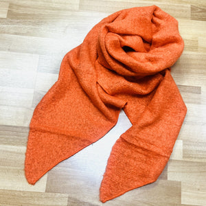 Cosy Wool Melissa Boucle Diagonal Scarf