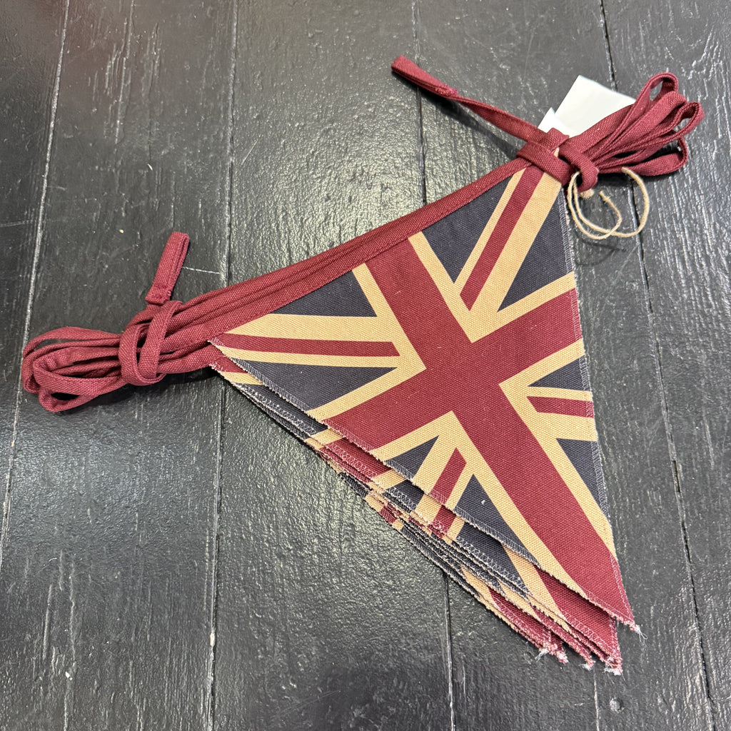 Union Flag Aged Double Sided Bunting