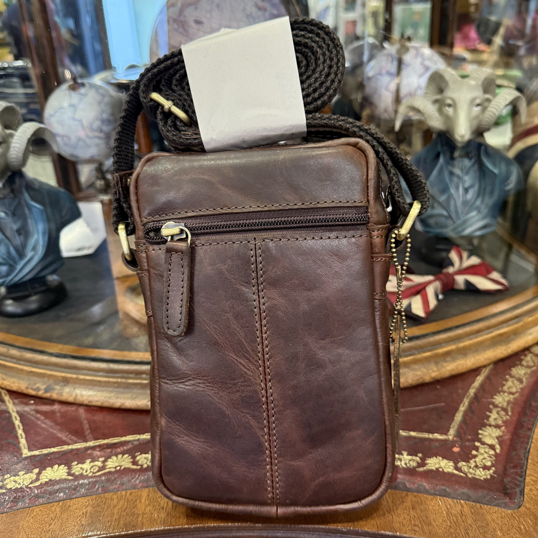 Clayton Leather Crossbody Bag