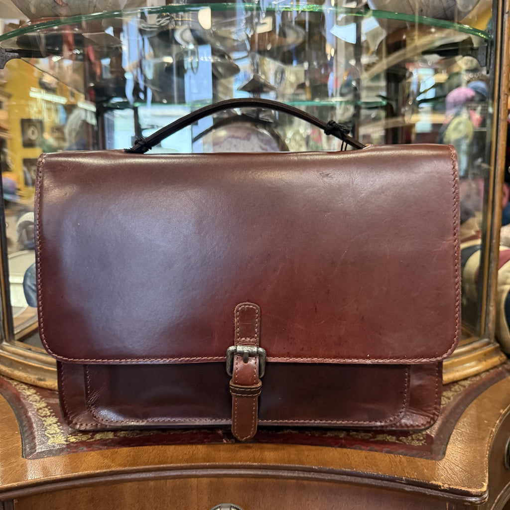 Chelsea Leather Satchel Crossbody Grab Bag