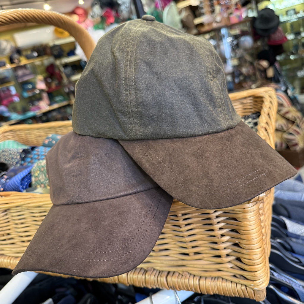 Alcantara Baseball Cap With Suedette Peak