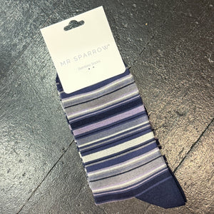 Mr Sparrow Mens Socks - Stripes