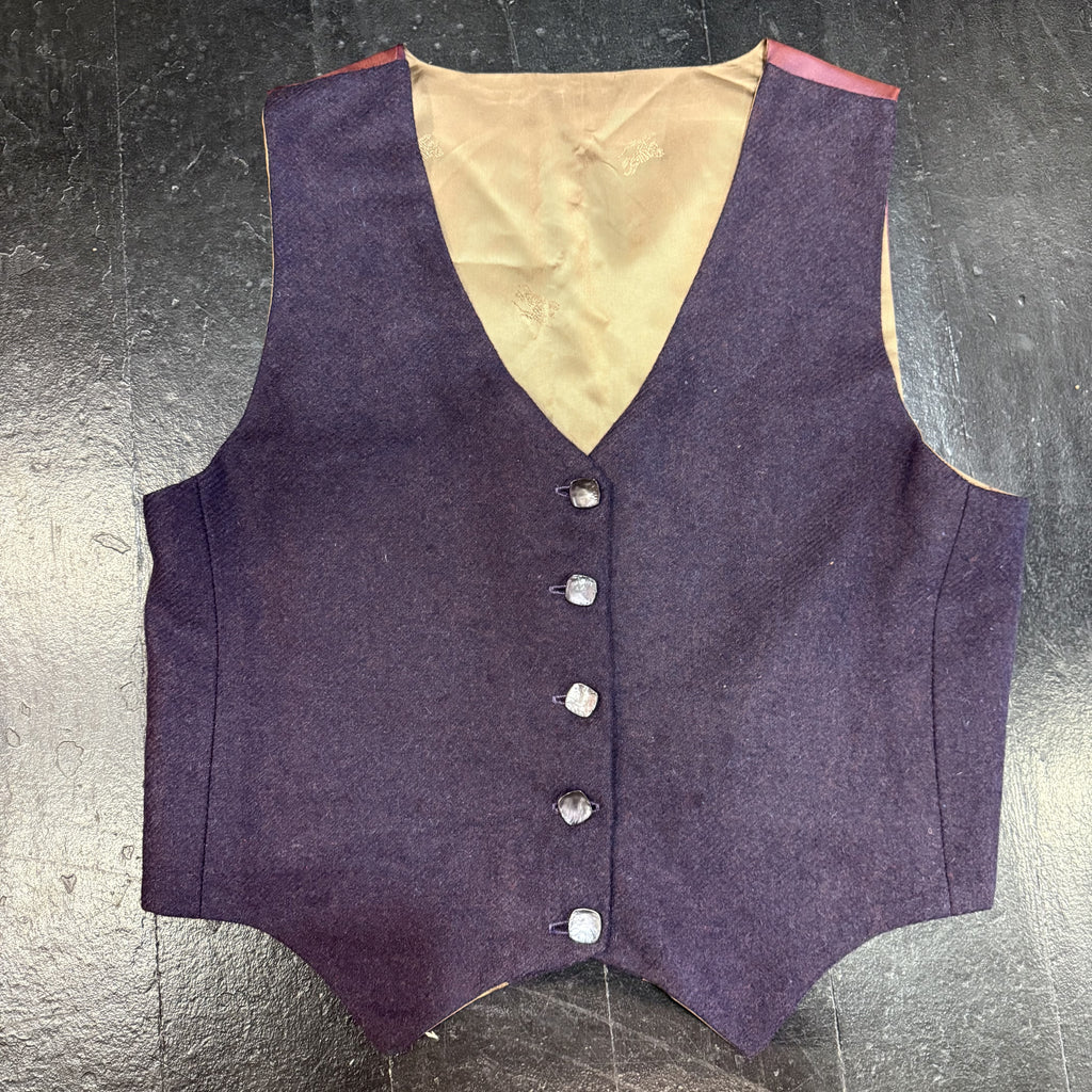 Aubergine Ladies Waistcoat
