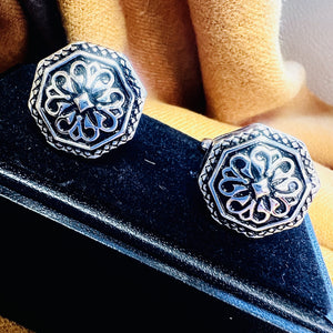 Cufflinks - Octagonal Gothic