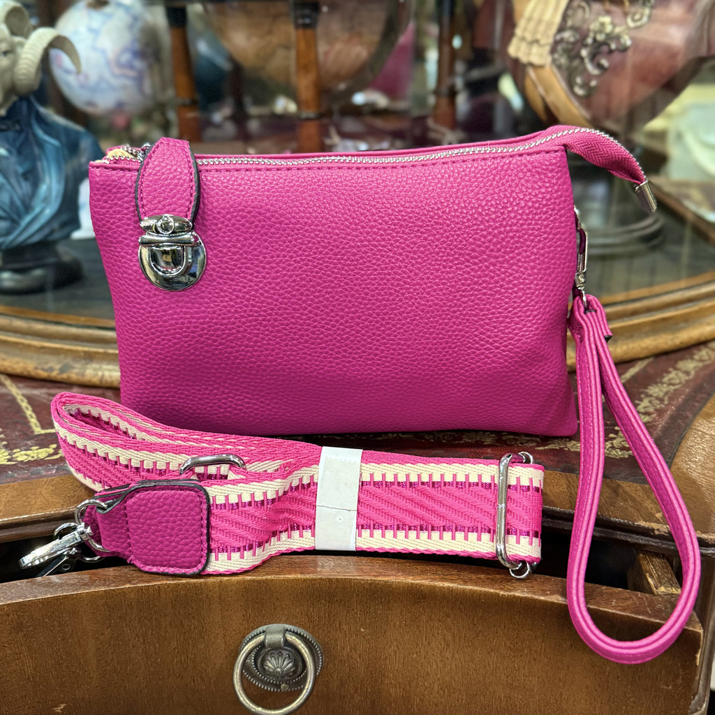 Rosa Multi Compartmented Clutch Bag