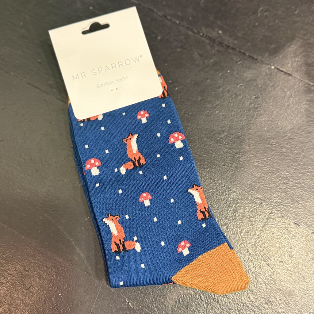 Mr. Sparrow Mens Socks - Fox & Toadstool