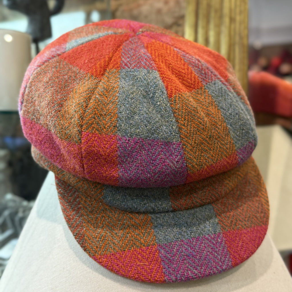 Harris Tweed Wool Cap