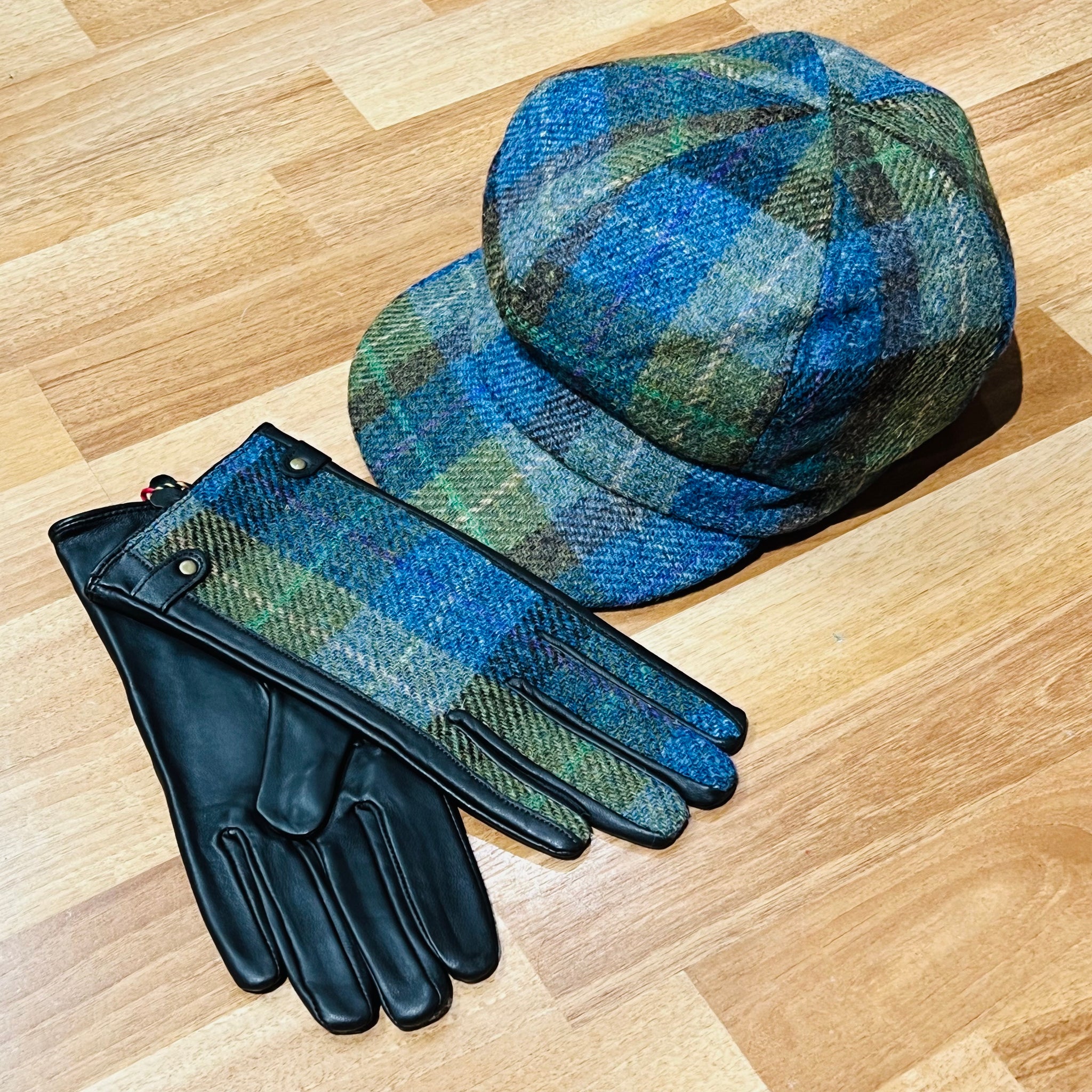 Harris Tweed Bakerboy Cap