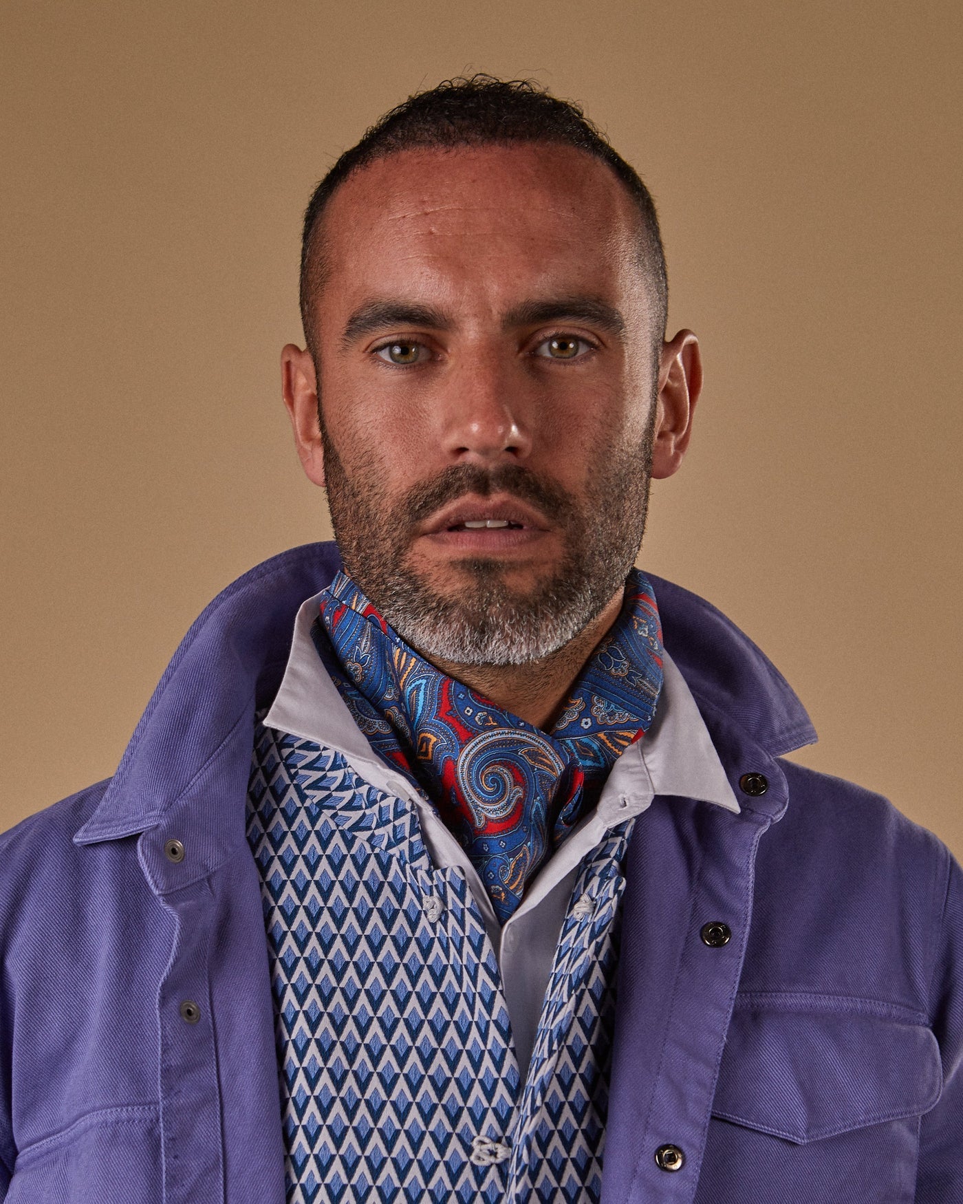 Soho scarf Silk - Oxford