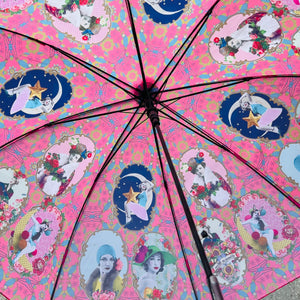 Retro Umbrella - Raining Women