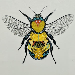 Card - Floral Bee