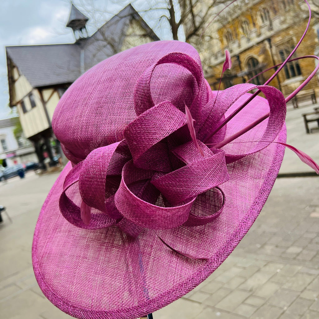 Sinamay Special Occasion Hat with Bow