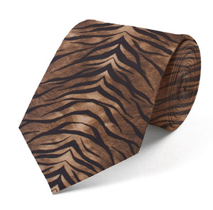 Silk Tie - Rousseau Tiger Print