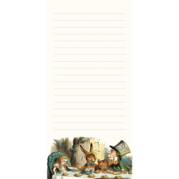 Magnetic Notepad - Alice in Wonderland 