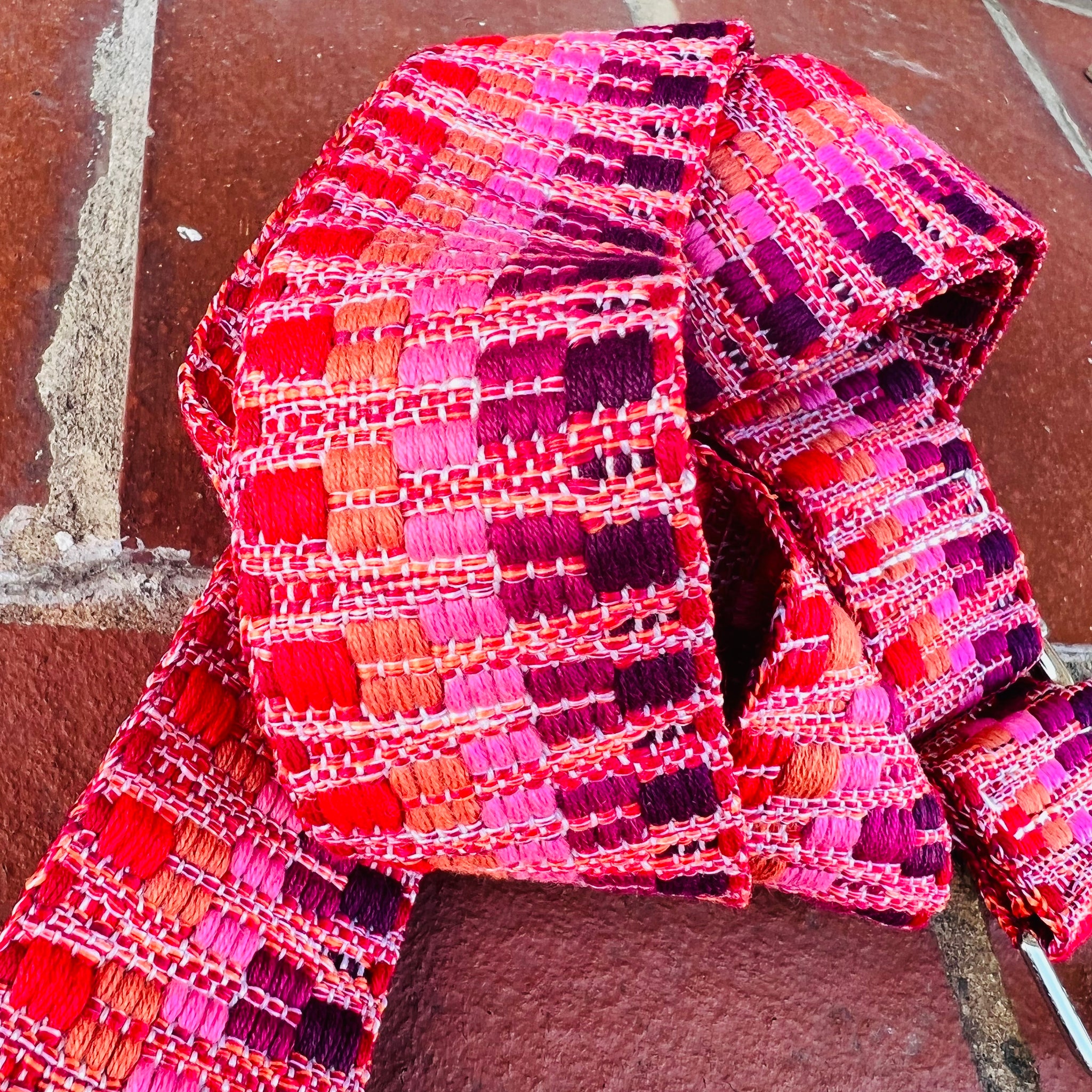Chevron Woven Bag Strap
