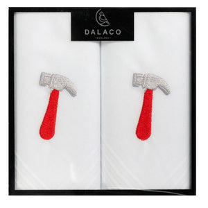 Pair of boxed handkerchiefs