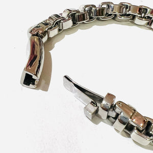 Stainless Steel Box Bracelet