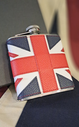 6oz Union Jack Hip Flask