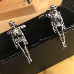 Cufflinks - Pirate Skeleton