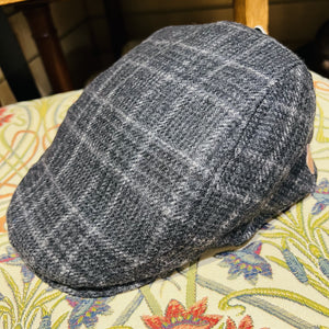 A Wool Twill Flat Cap