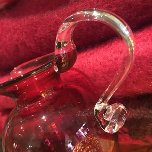 Cranberry Glass Jug