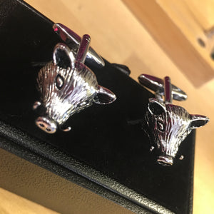 Cufflinks - Boar head