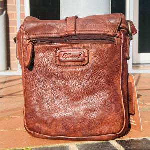 Rustic Soft Leather Crossbody Bag